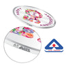 BIS Hallmarked Happy Anniversary Floral Design 999 Pure Silver Coin