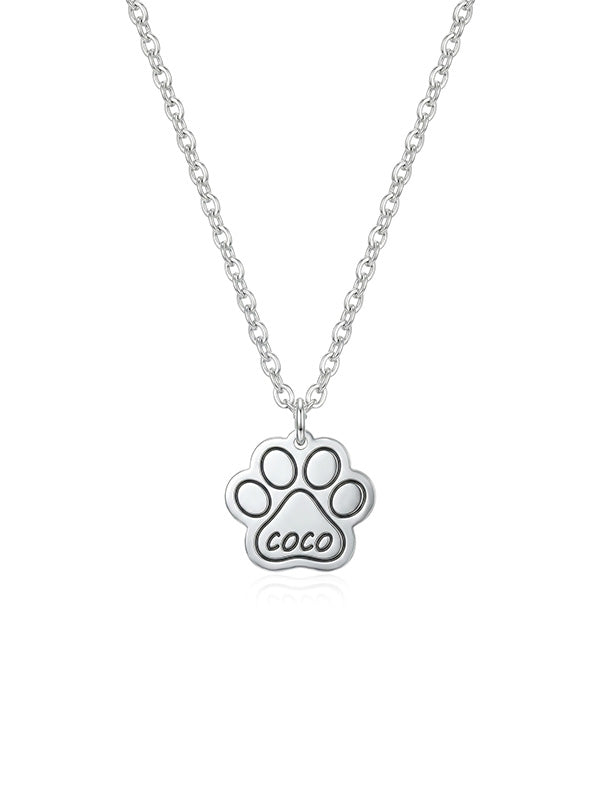 Personalized Dog Memorial Pendant Necklace