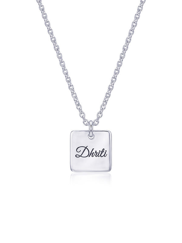 Personalized Name Charm Necklace