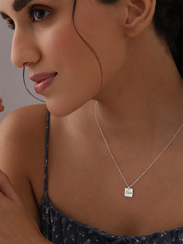 Personalized Name Charm Necklace