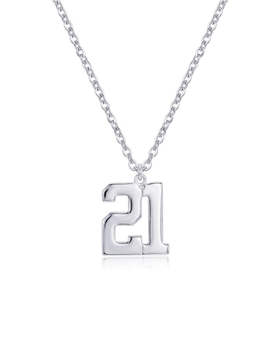 Personalized Sports Number Necklace