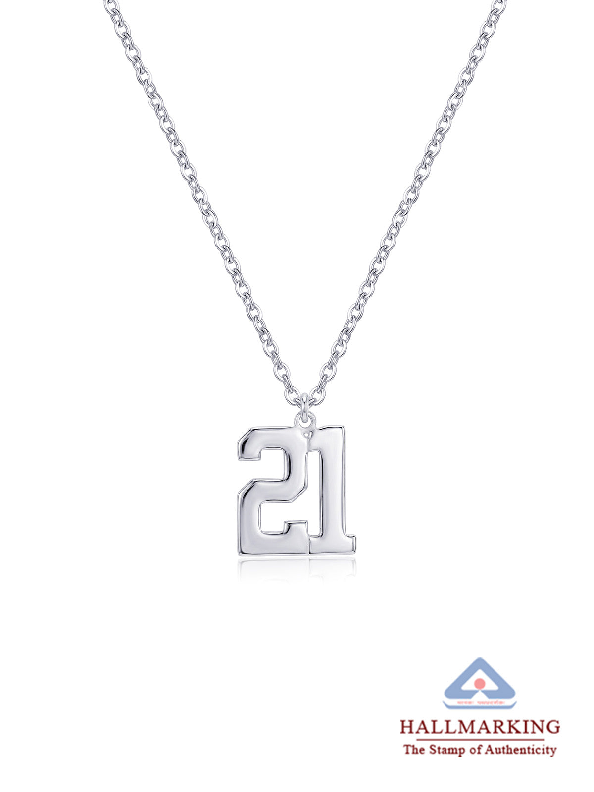 Personalized Sports Number Necklace