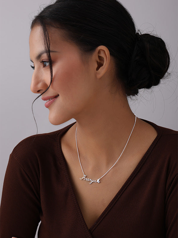 Personalized Graduation Year Heart Necklace