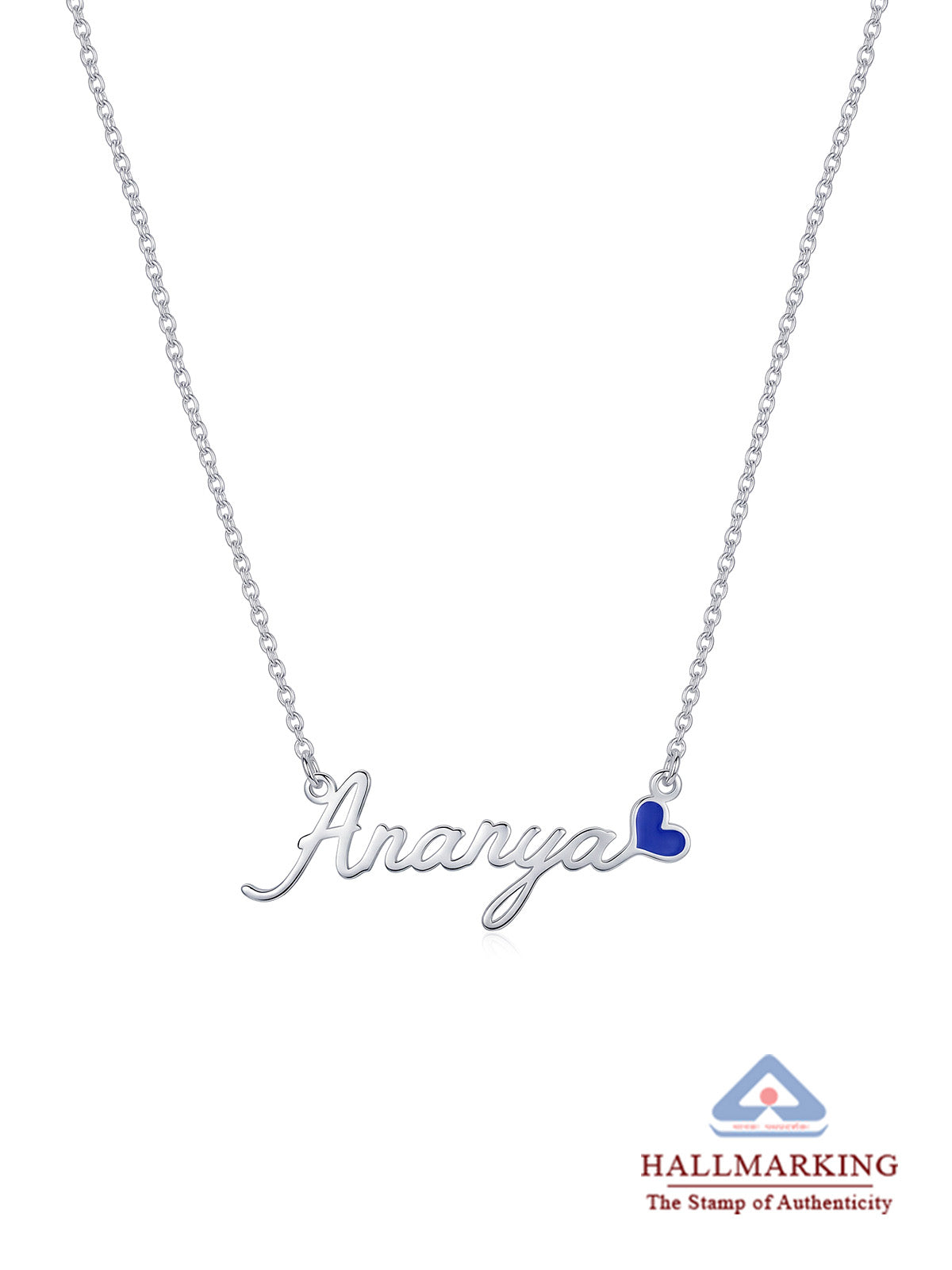 Personalised Name Heart Necklace