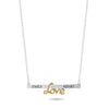 Personalised 925 Sterling Silver Engraved Initial Name Message Love Bar Necklace for Women