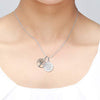 Personalised 925 Sterling Silver Message Necklace for Teen Women