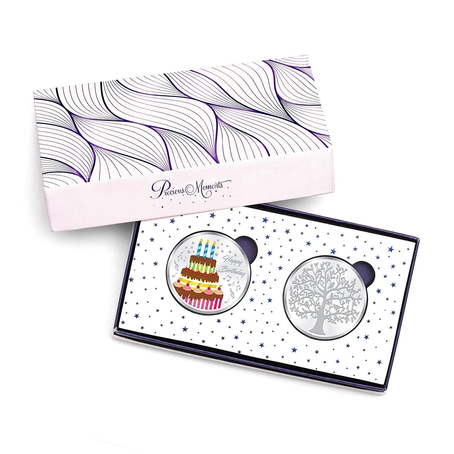 BIS Hallmarked Happy Birthday Celebration Ceremony Gift 999 Pure Silver Coin