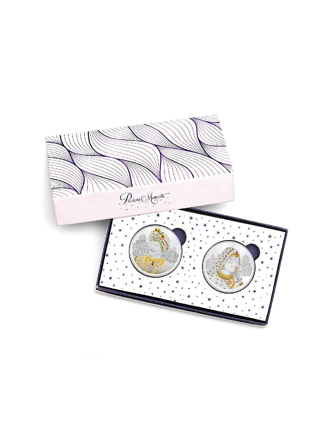 BIS Hallmarked King and Queen Silver Coin Combo 999 Pure