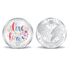 BIS Hallmarked Wedding Anniversary Silver Coin 999 pure