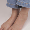 925 Sterling Silver Lightweight 1.8mm Diamond-Cut Braided Rope Chain Anklets for Women (SINGLE ANKLET)
