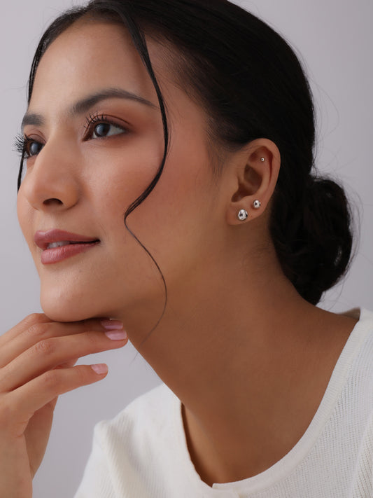 Ball Post combo set Earrings for Women