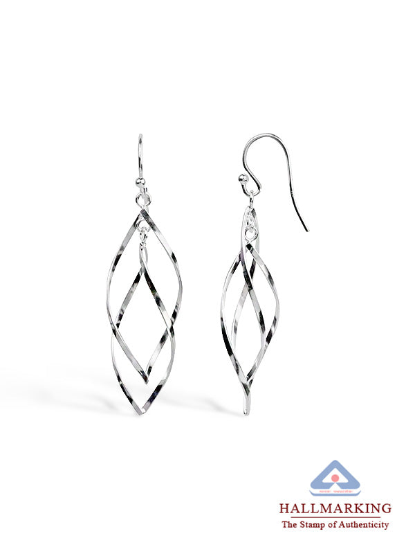 Classic Linear Loop Earrings
