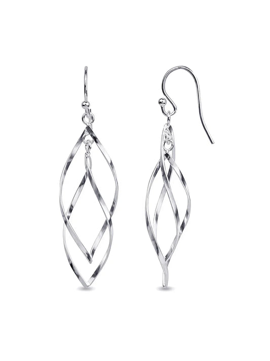Classic Linear Loop Earrings