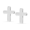 925 Sterling Silver SMALL Cross Lightweight Cute Hypoallergenic Dainty Stud Earrings for Women Teen