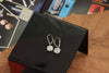 925 Sterling Silver Double Halo Cubic Zirconia Halo Drop Dangle Leverback Earring for Women Teen