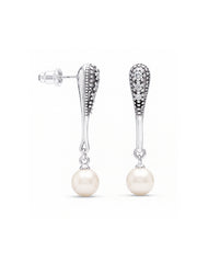 Elara Pearl Drop Earrings