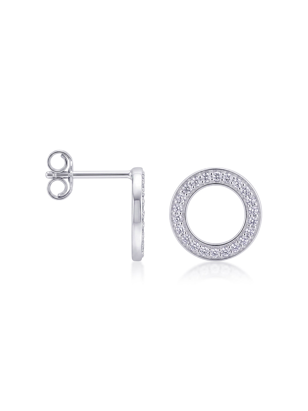 Men's Silver Stud Earring