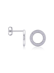 Men's Silver Stud Earring