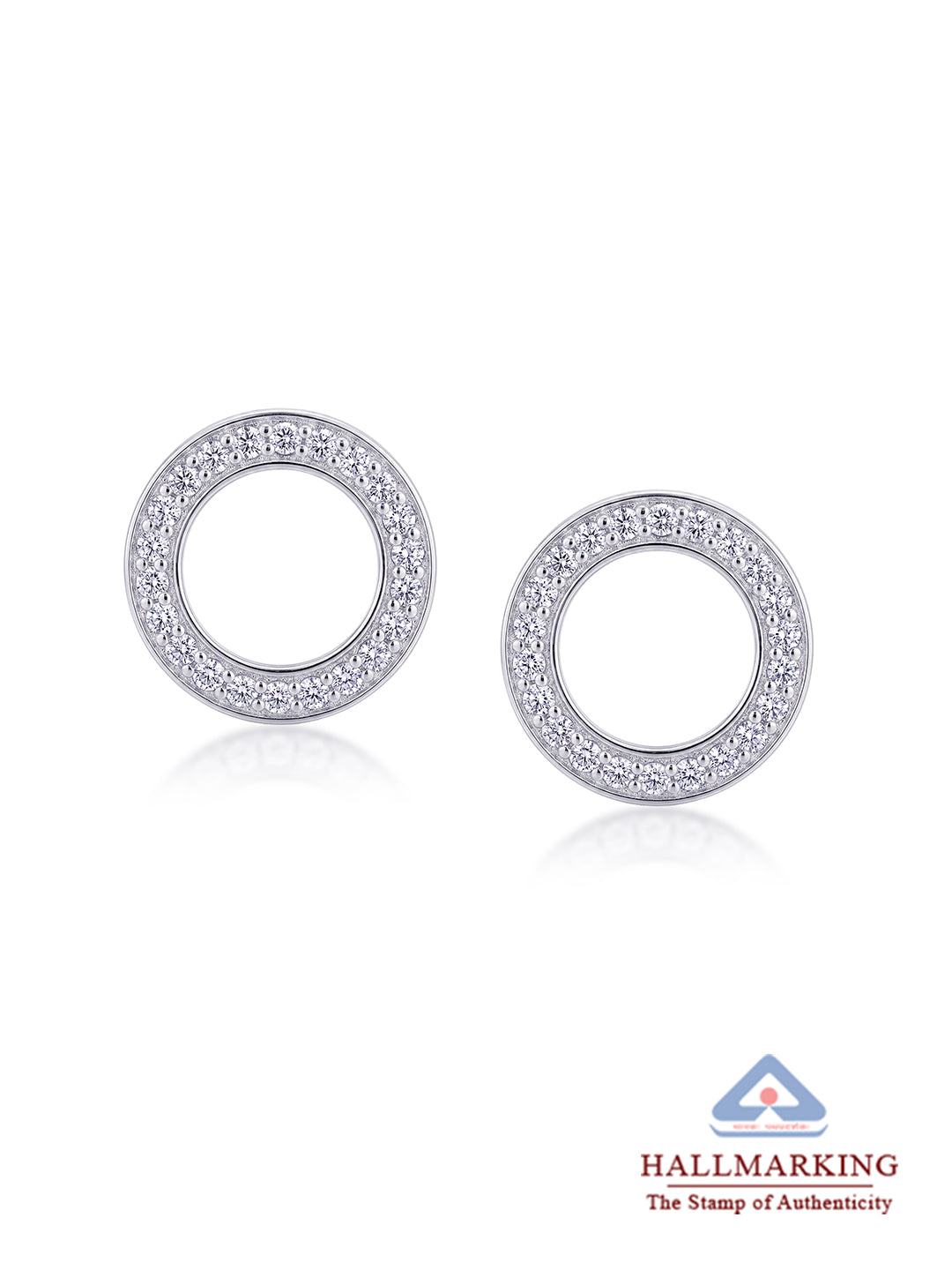 Men's Silver Stud Earring