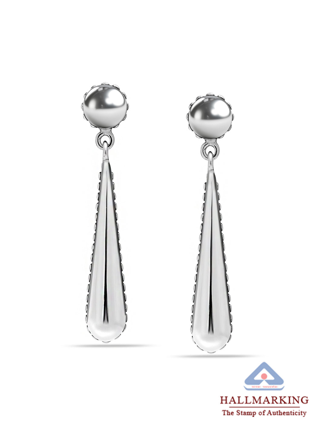 Silver Drop Earrings