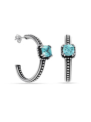 Antique C-Hoop Earrings