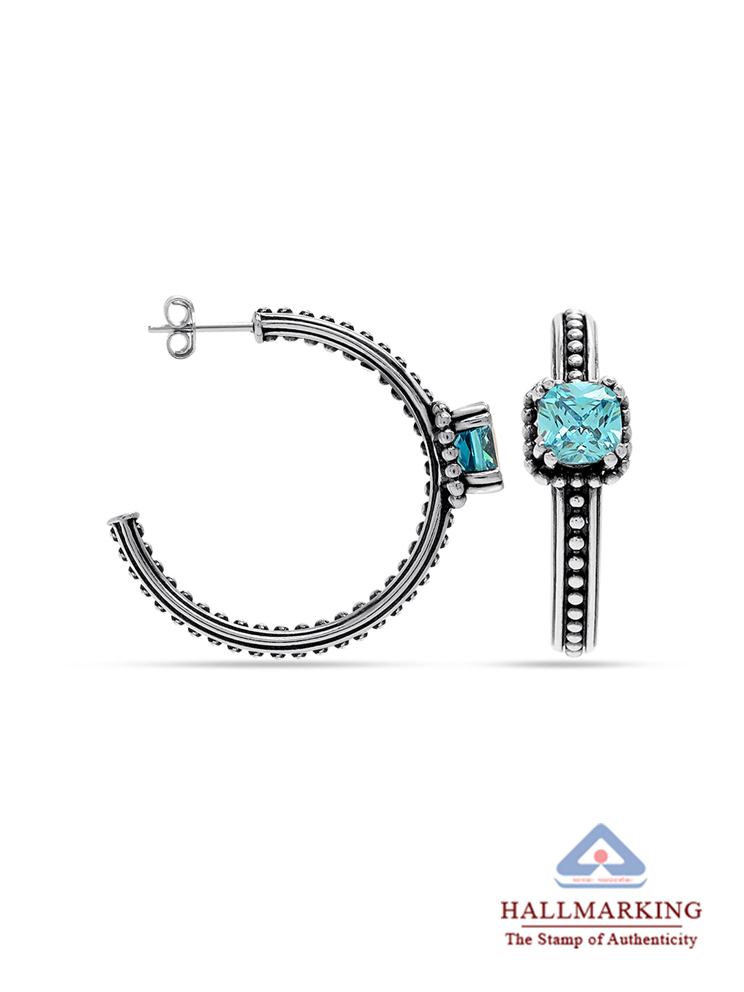 Antique C-Hoop Earrings