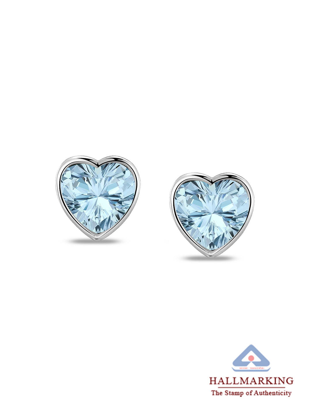 Rhodium Spark Kids Earrings