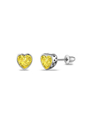 Little Charm Rhodium Earrings