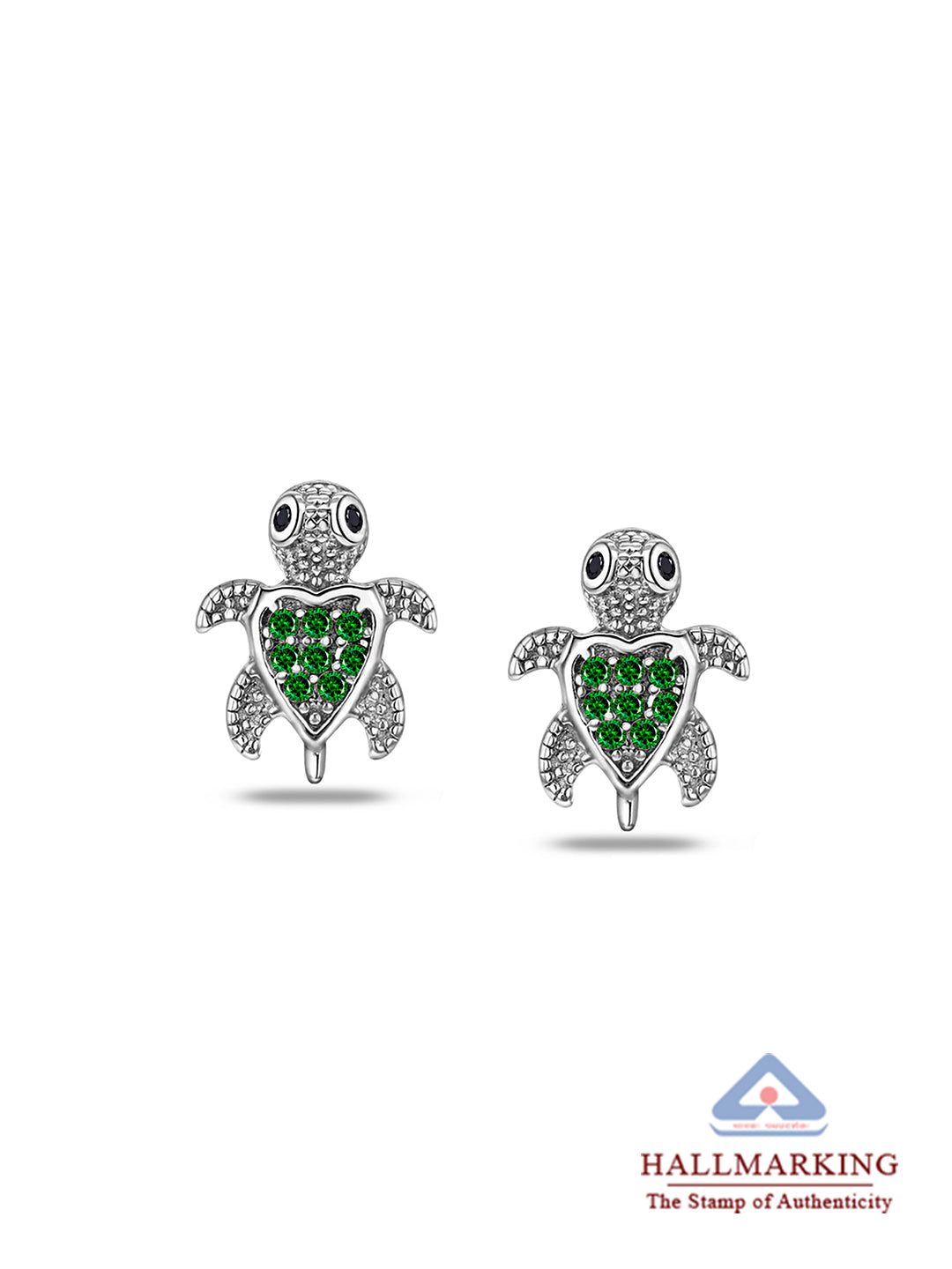 Black Sea Turtle Studs for Kids