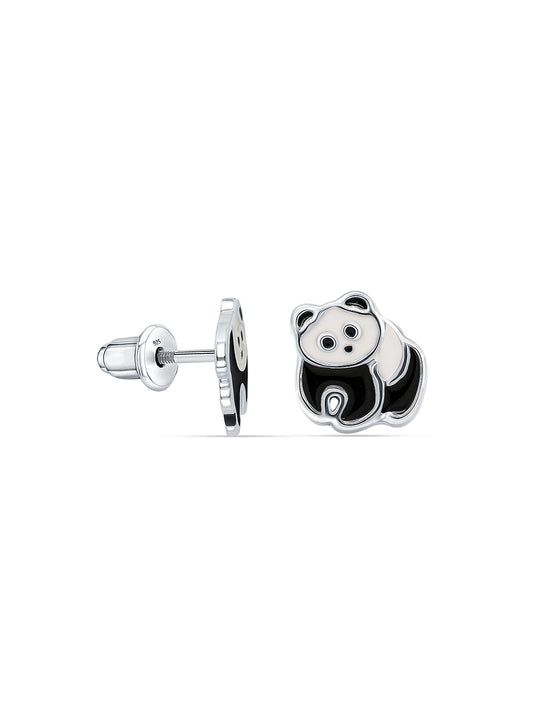 Cute Panda Studs for Kids