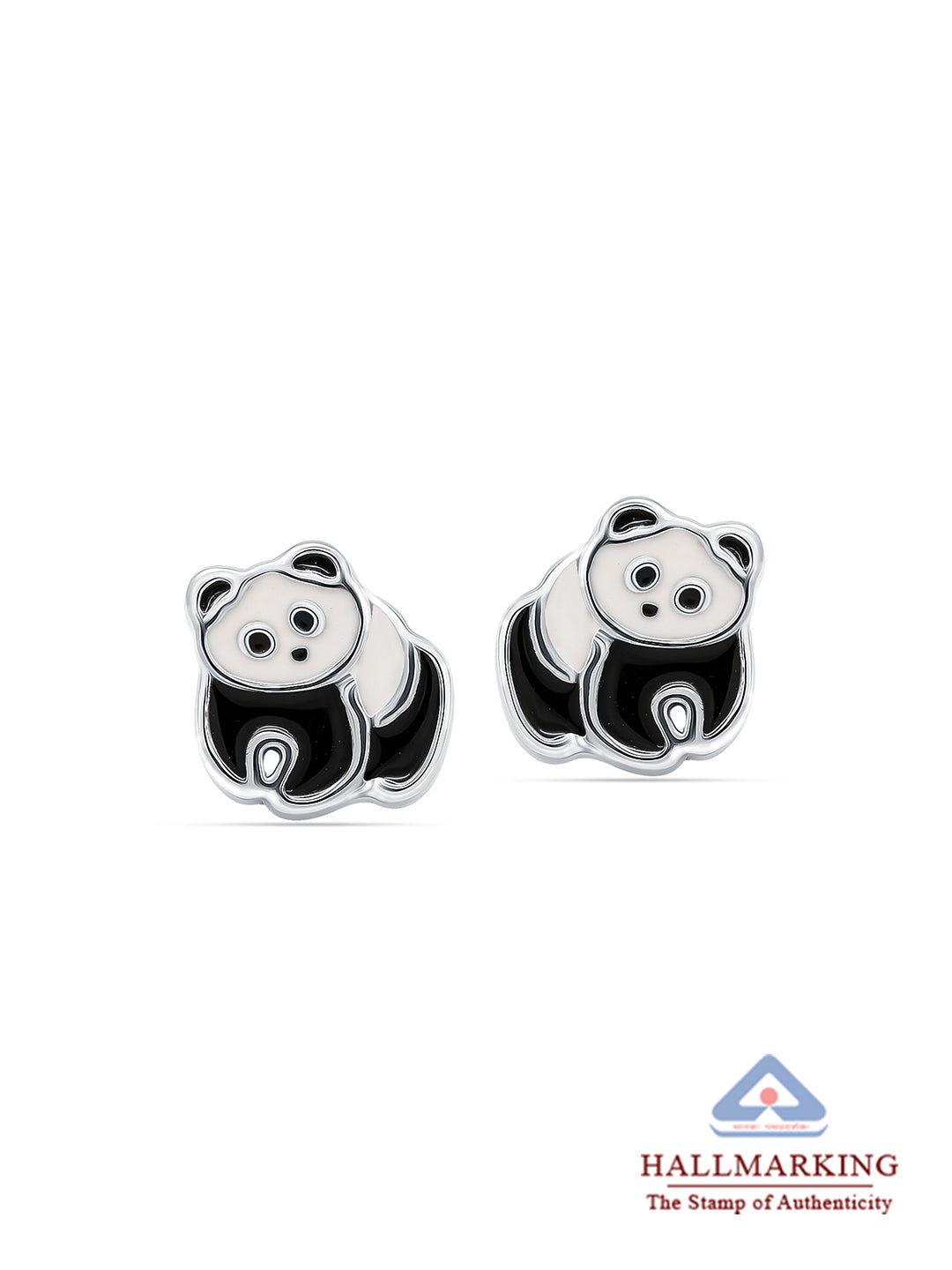 Cute Panda Studs for Kids