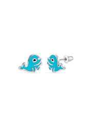 Cute Fish Studs for Kids