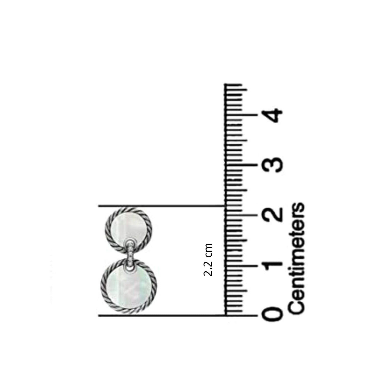 925 Sterling Silver Hanging Mother of Pearl CZ Stud Drop Earrings for Women Teen