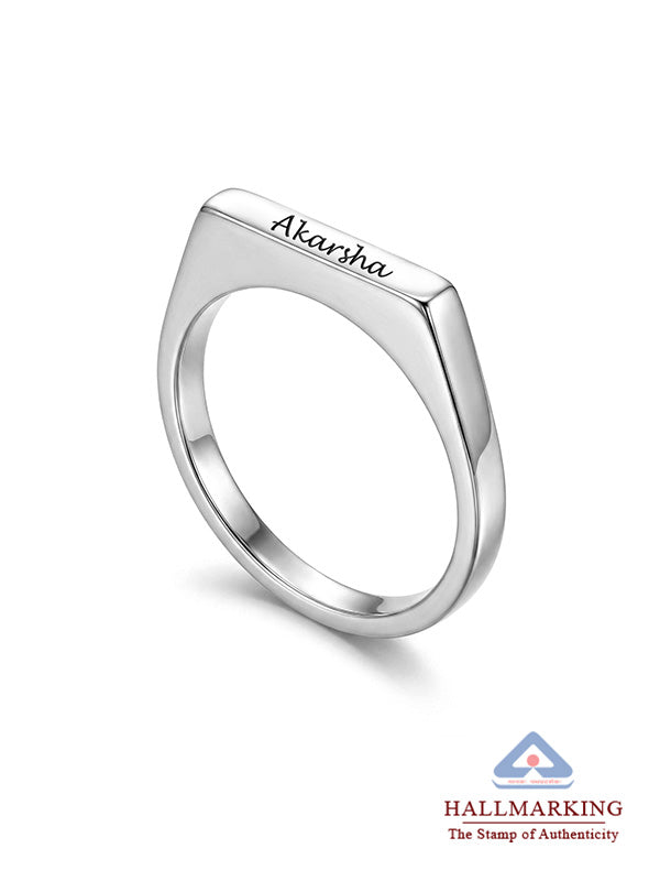 Personalized Engraved Name Ring