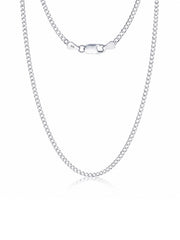 Habana Diamond-Cut Cuban Link Women's Chain Necklace