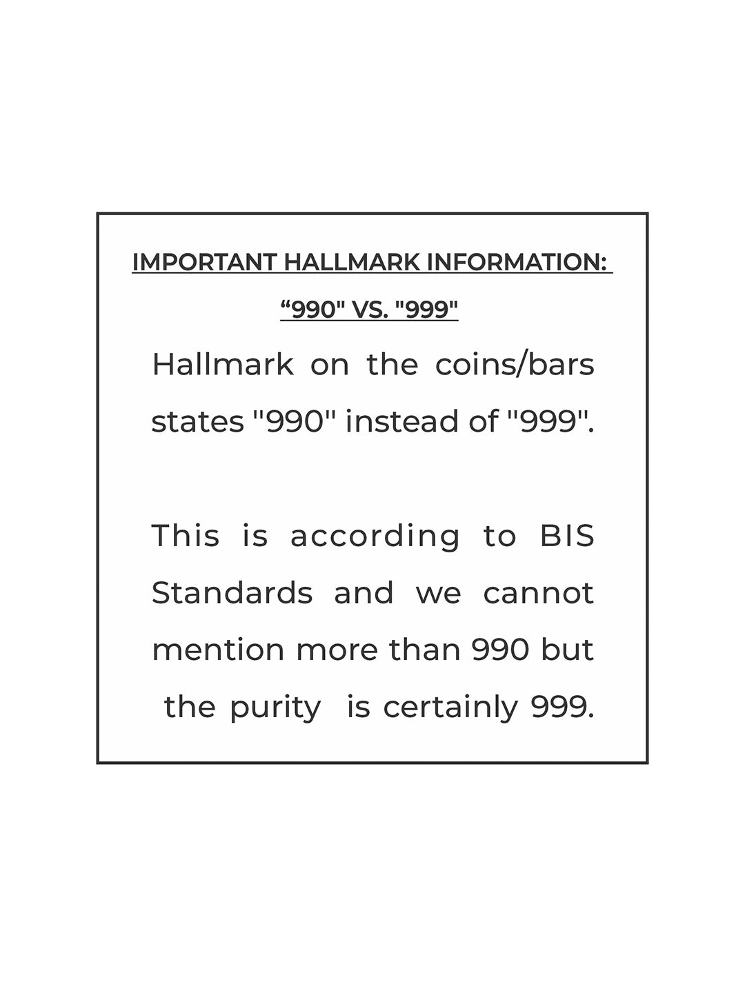 BIS Hallmarked 50th Jubilee Anniversary 999 Pure Silver Coin