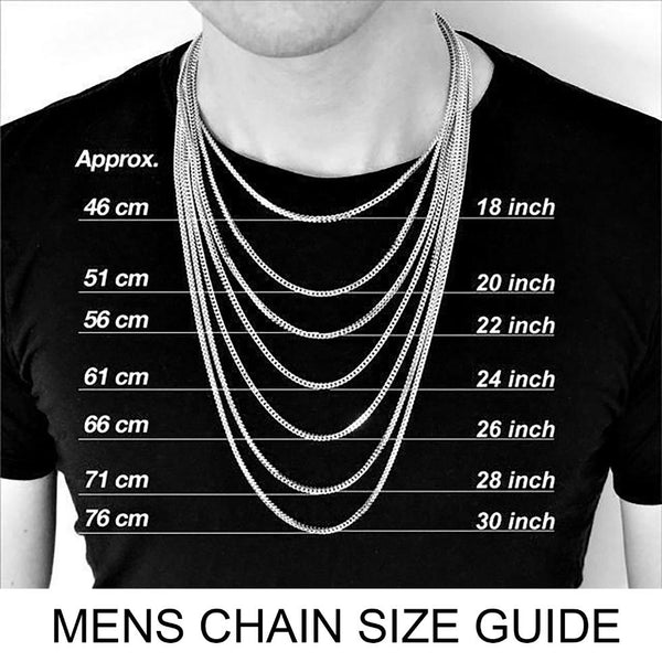 925 Sterling Silver Italian Square Handmade Classic Byzantine Link Chain Necklace for Men and Women 4 MM