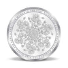 BIS Hallmarked Lotus Silver Coin 999 Pure