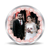BIS Hallmarked Personalised Newly Married Anniversary beautiful Silver Coin 999 Purity