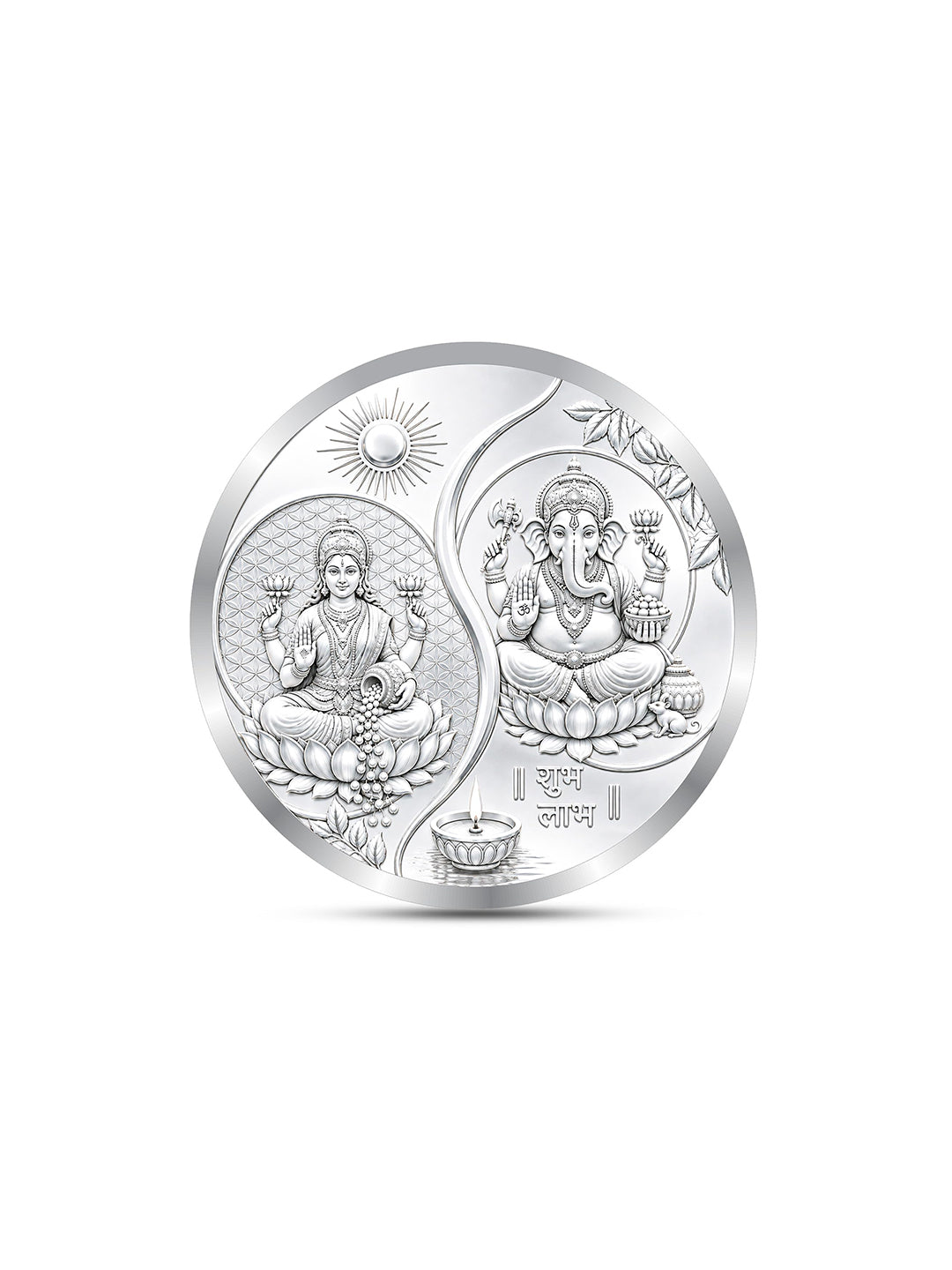 Radha Krishna ji 2 Gram Silver Coin 999 Pure