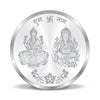 BIS Hallmarked Shree Laxmi & Lord Ganesha 999 Pure Silver Coin