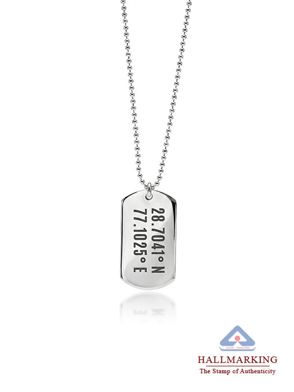 Personalized Coordinates Location Necklace