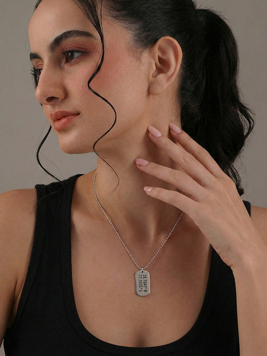 Personalized Coordinates Location Necklace