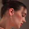 925 Sterling Silve Oval Shaped Gemstones Faceted Leverback Drop Dangle Earrings for Women