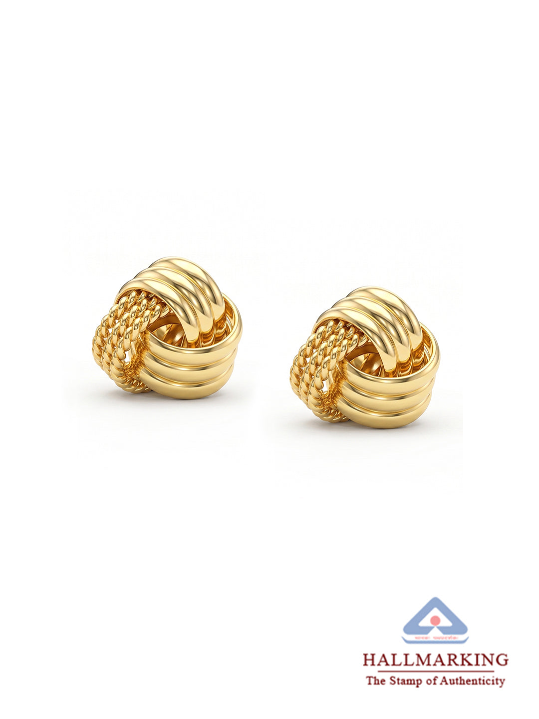 Flash Gold  Stud Earrings
