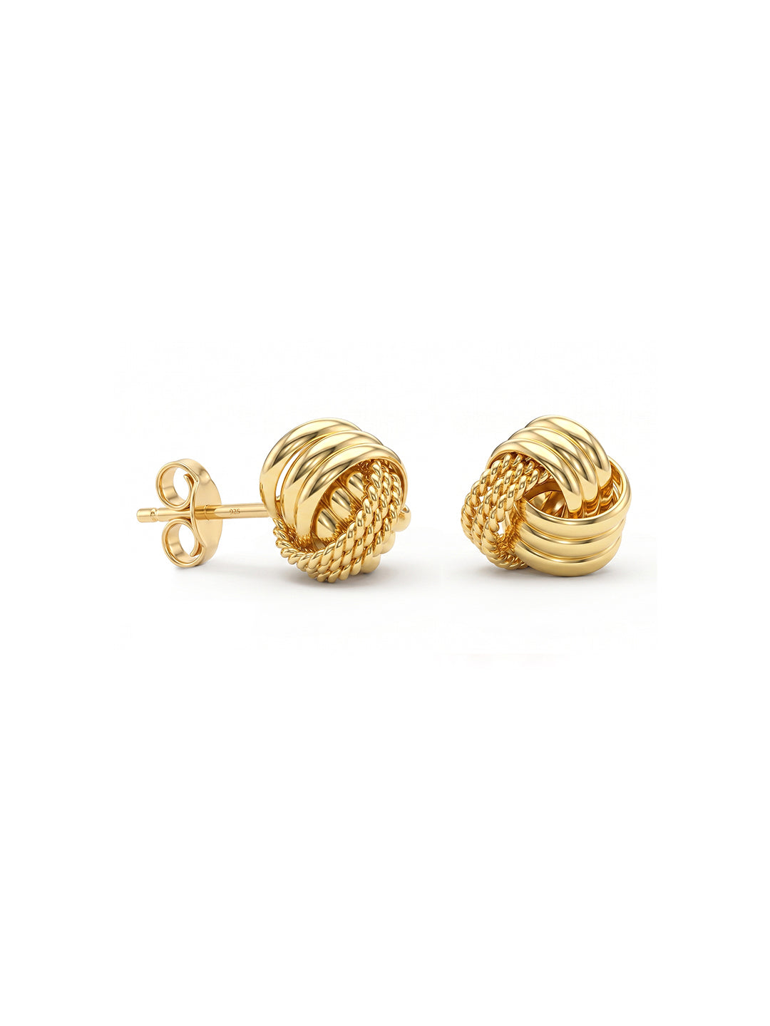 Flash Gold  Stud Earrings