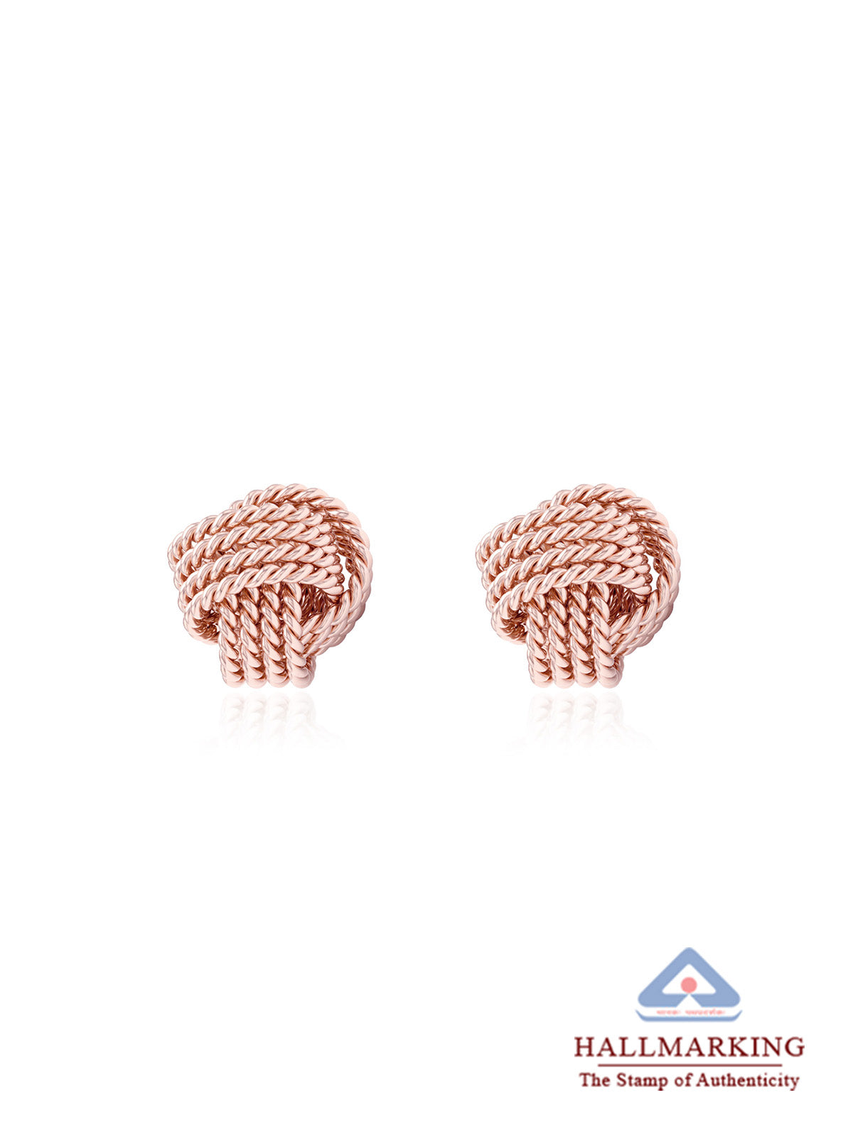 Rose Gold Stud Earrings
