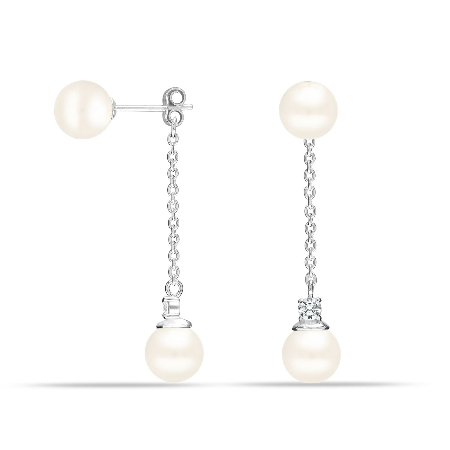 Silver Dangle Earrings