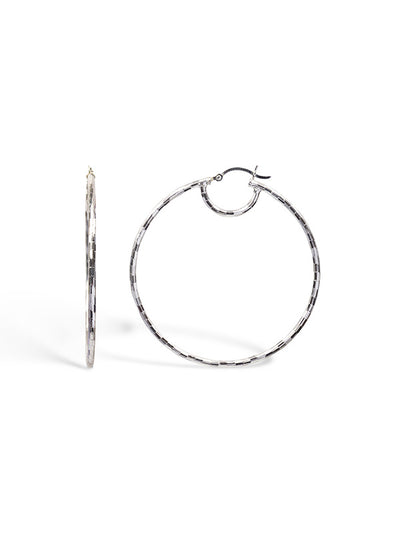 Large Round Tube Hoops