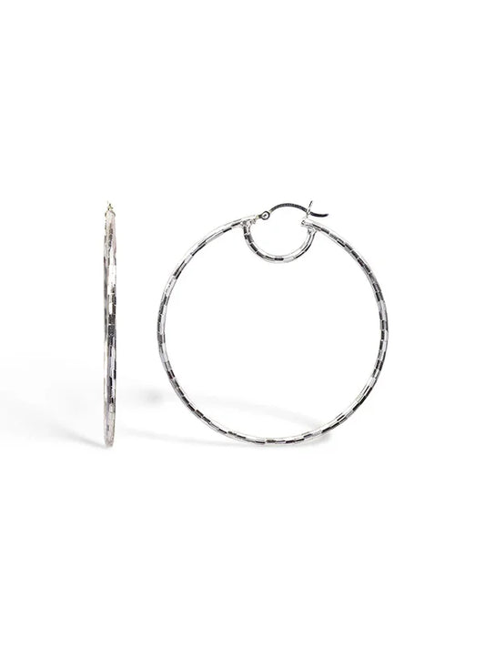 Large Round Tube Hoops